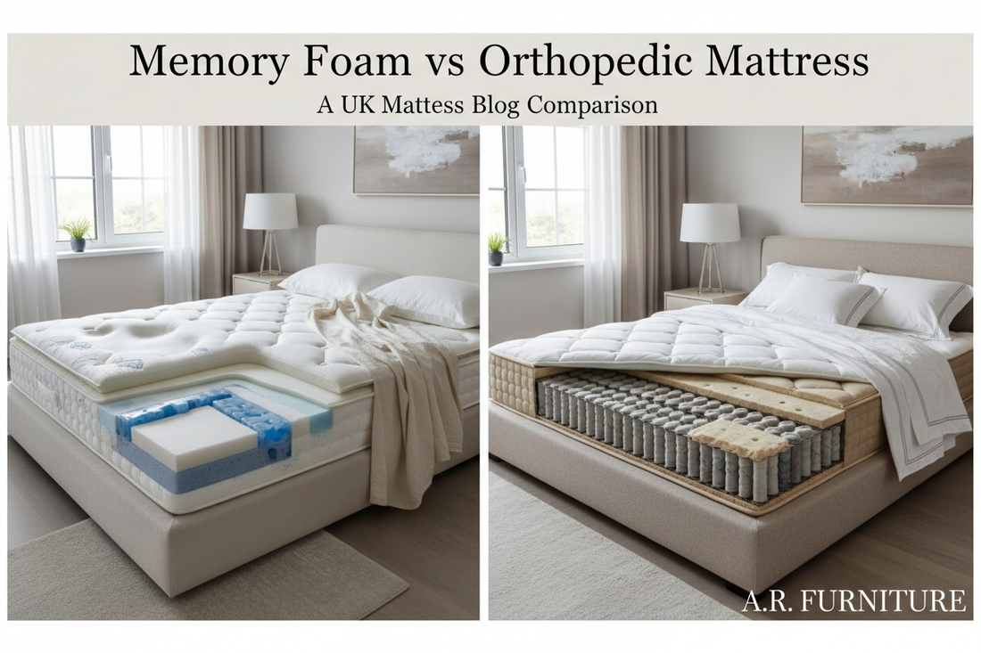 Best Mattress for Back Pain in the UK (2025) – Memory Foam vs Orthopedic