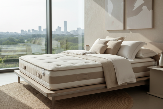 Best mattress for back pain in USA with spinal support and luxury bedroom setup