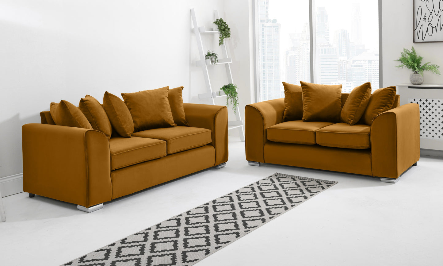 Dylan 3+2 Scatterback Burnt Orange