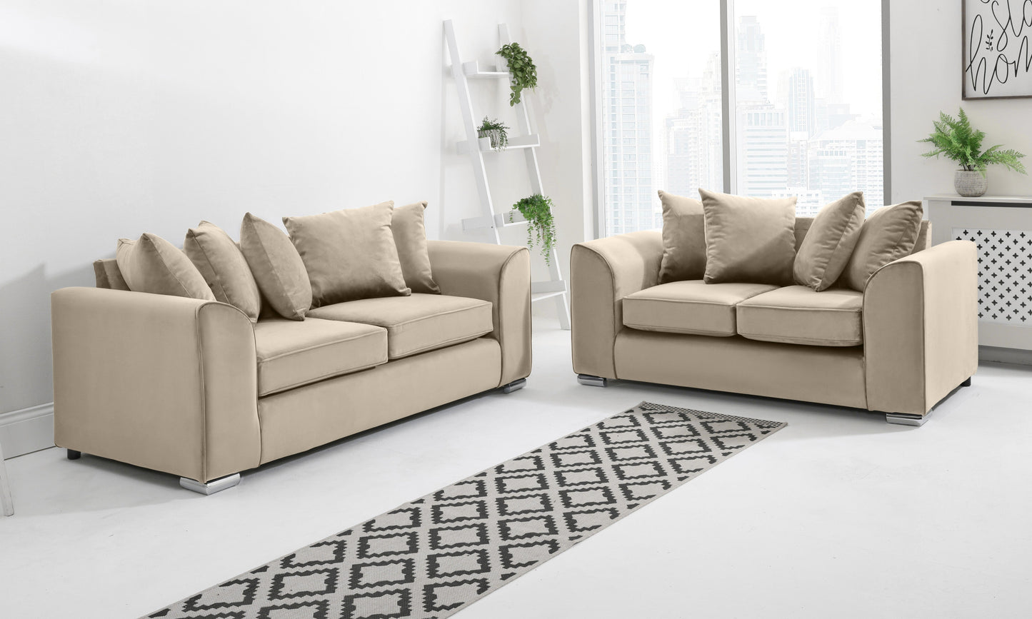 Dylan 3+2 Scatterback Cream