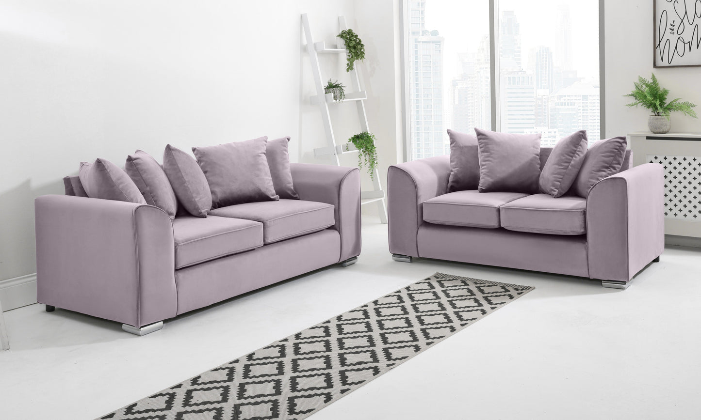 Dylan 3+2 Scatterback Lilac