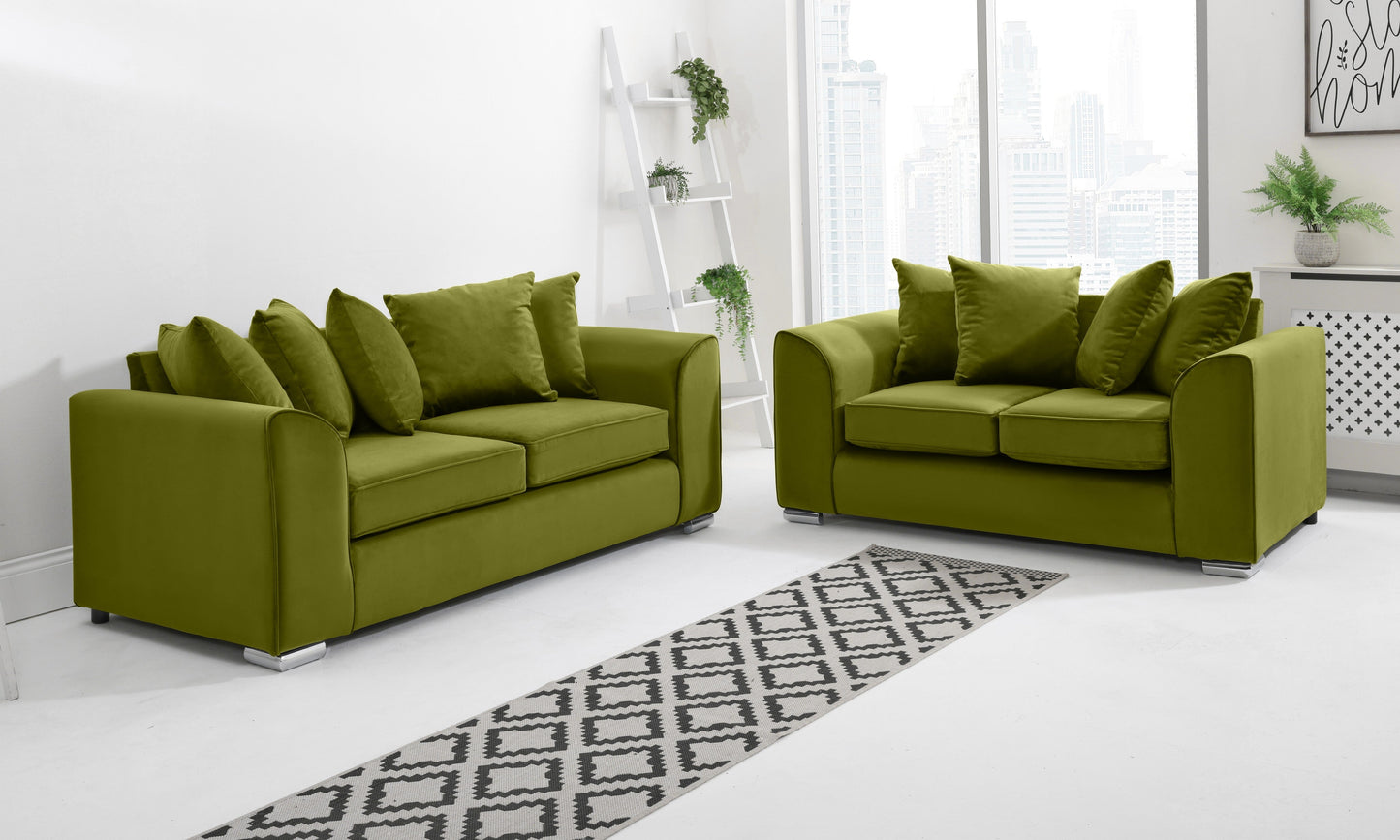 Dylan 3+2 Scatterback Olive