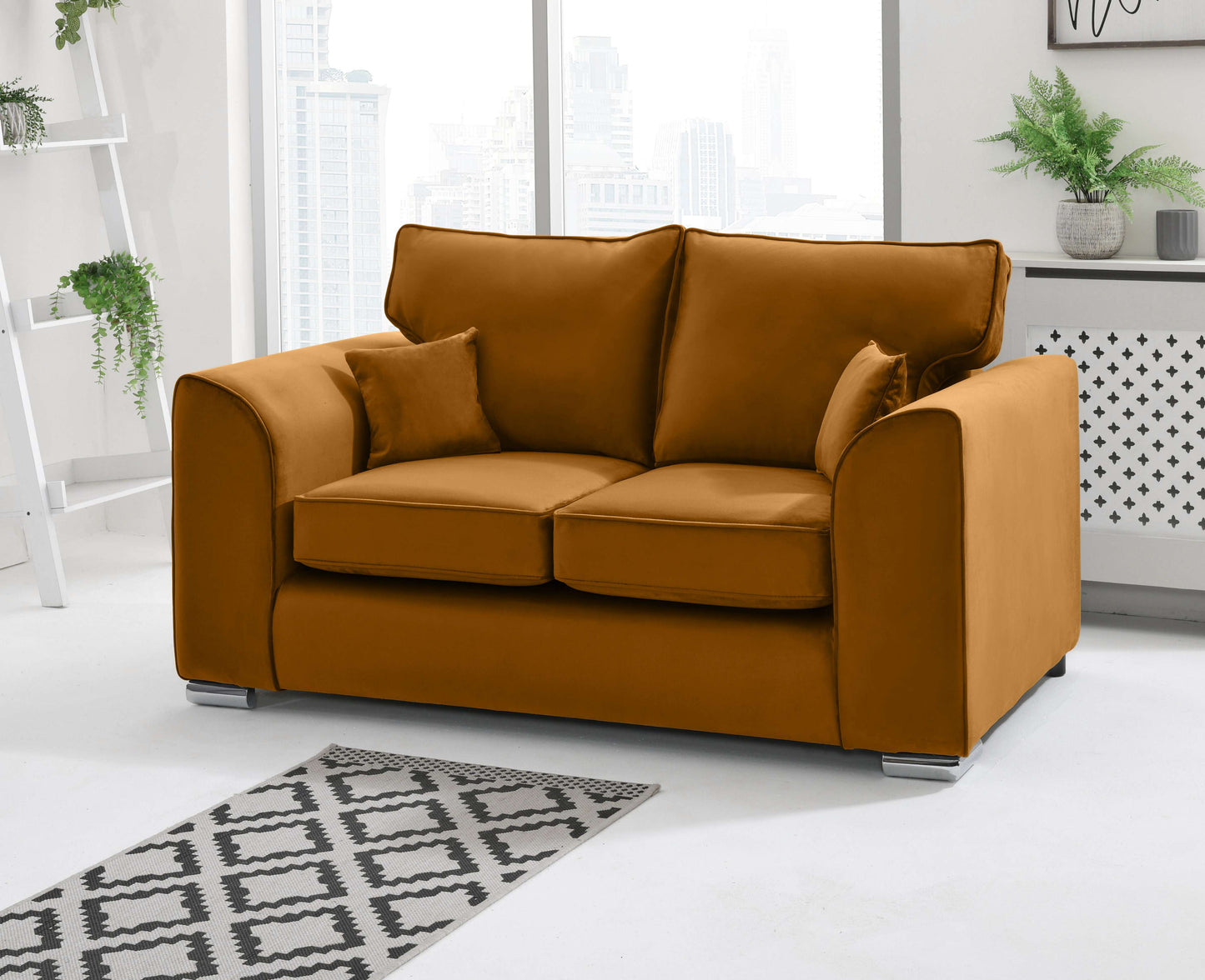 Dylan 3+2 Fullback 2 Seater Burnt Orange