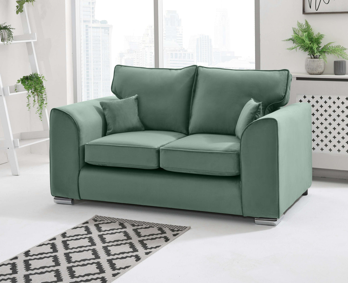 Dylan 3+2 Fullback 2 Seater Green