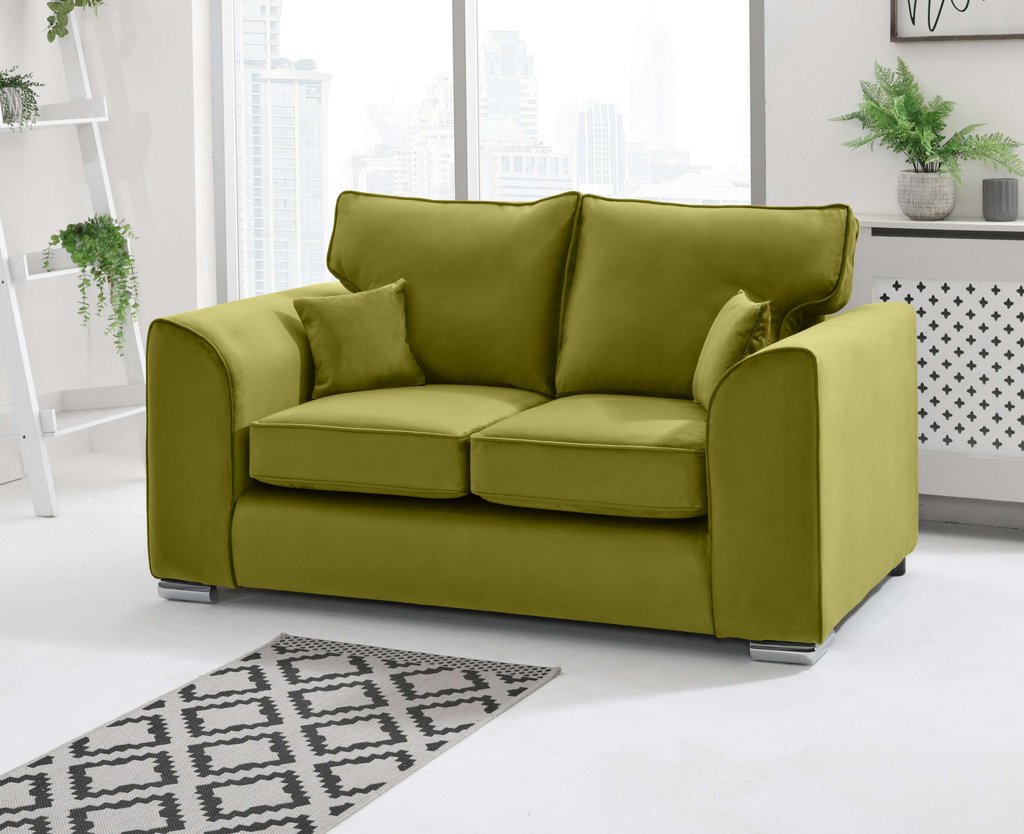 Dylan 3+2 Fullback 2 Seater Lime
