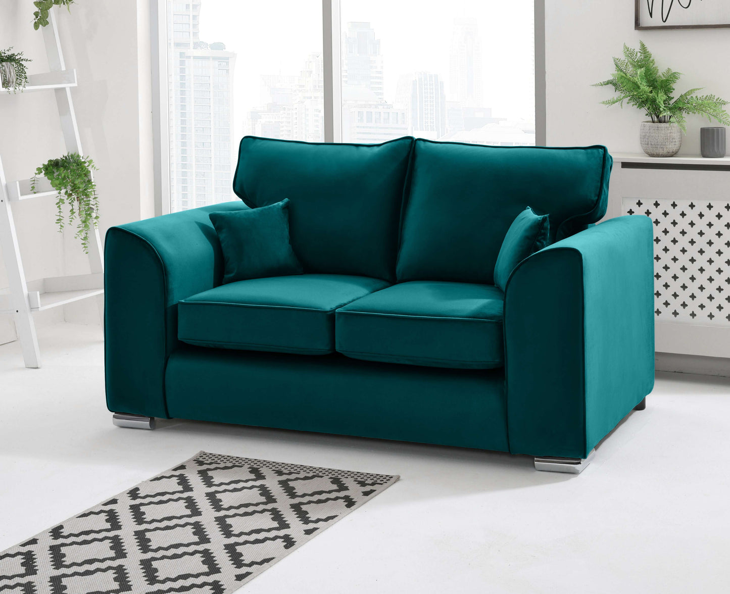 Dylan 3+2 Fullback 2 Seater New Teal