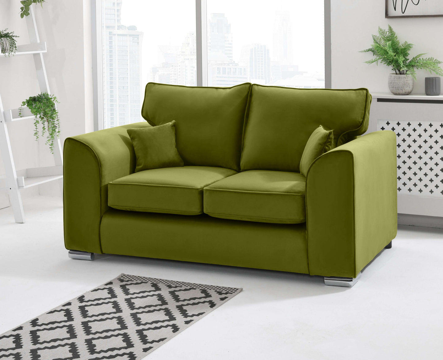 Dylan 3+2 Fullback 2 Seater Olive