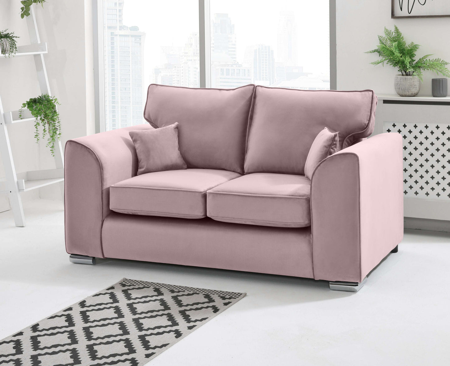 Dylan 3+2 Fullback 2 Seater Pink