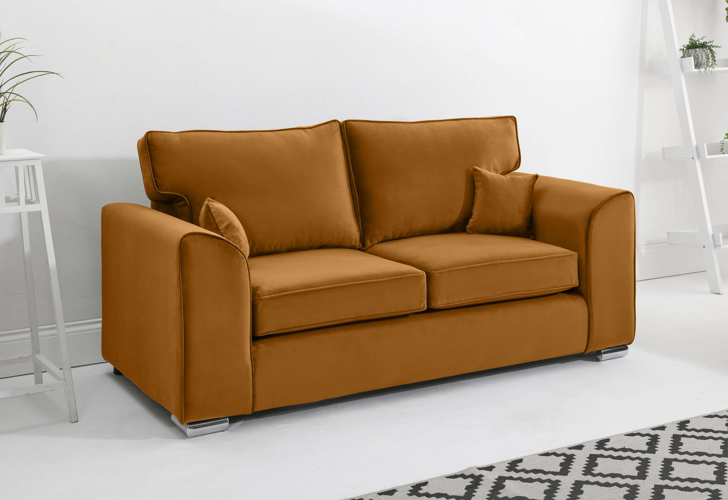 Dylan 3+2 Fullback 3 Seater Burnt Orange