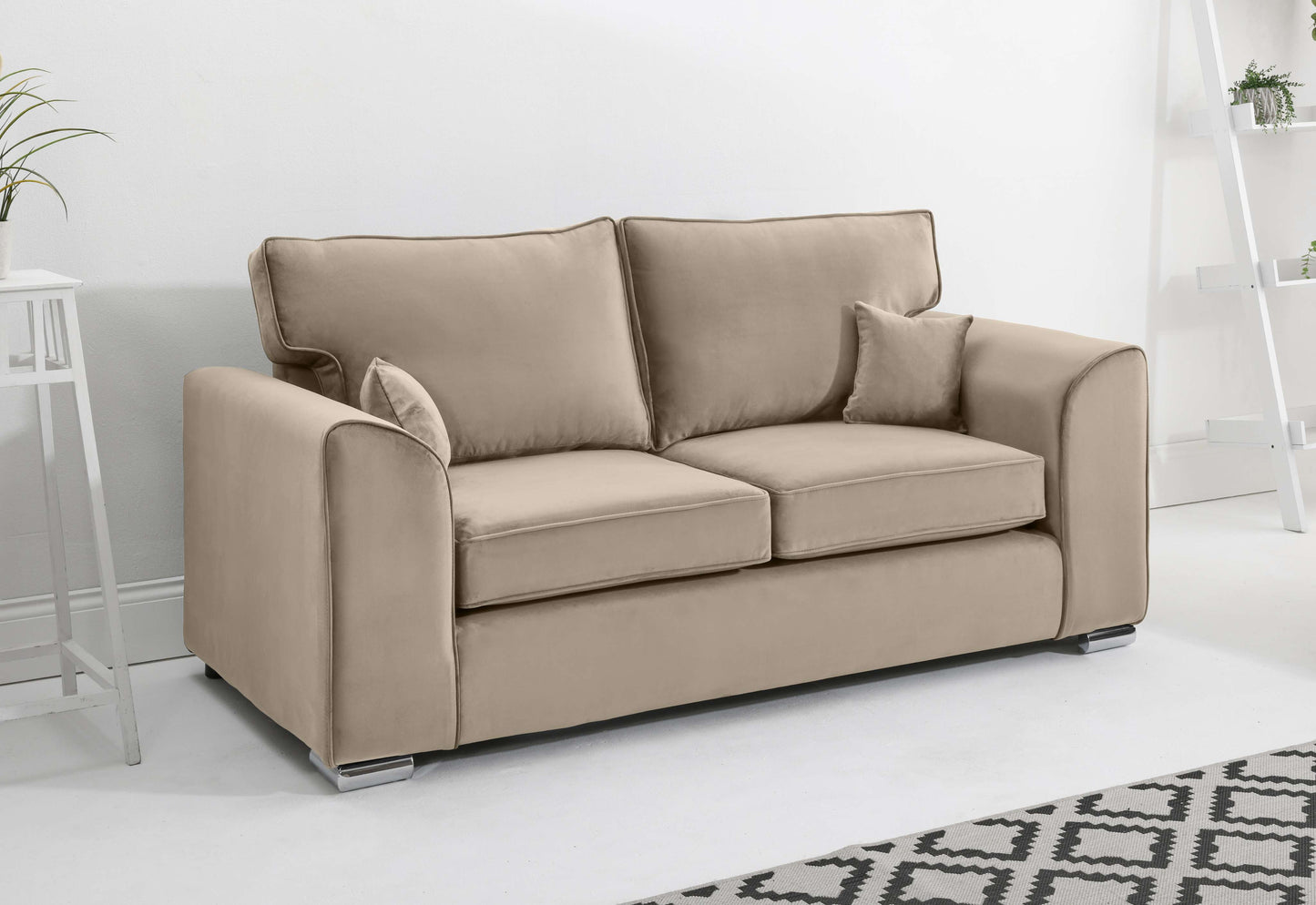 Dylan 3+2 Fullback 3 Seater Cream
