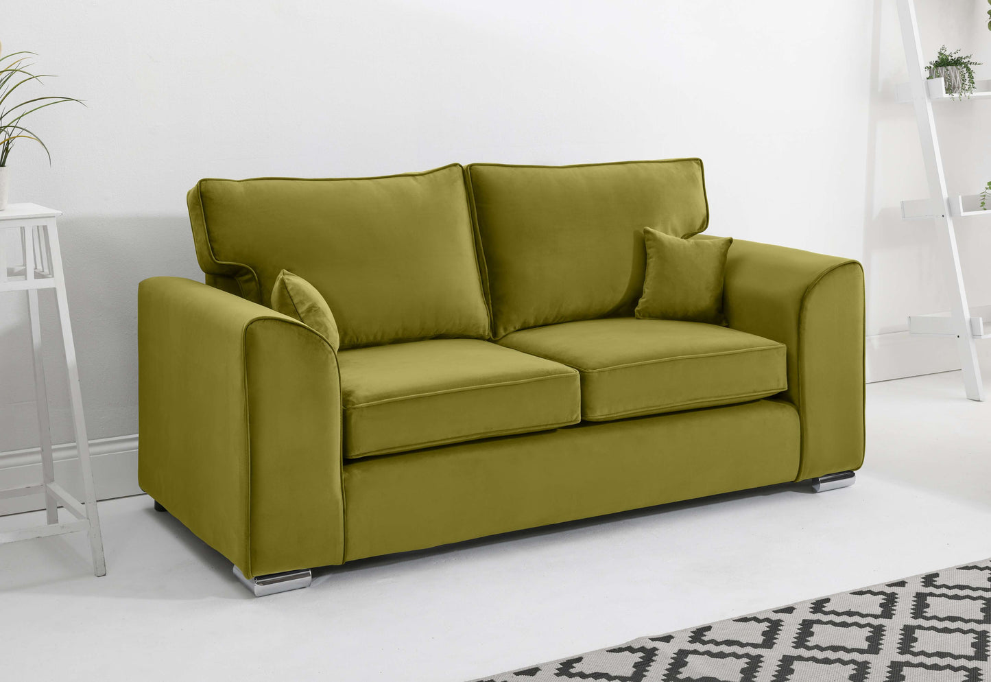 Dylan 3+2 Fullback 3 Seater Lime
