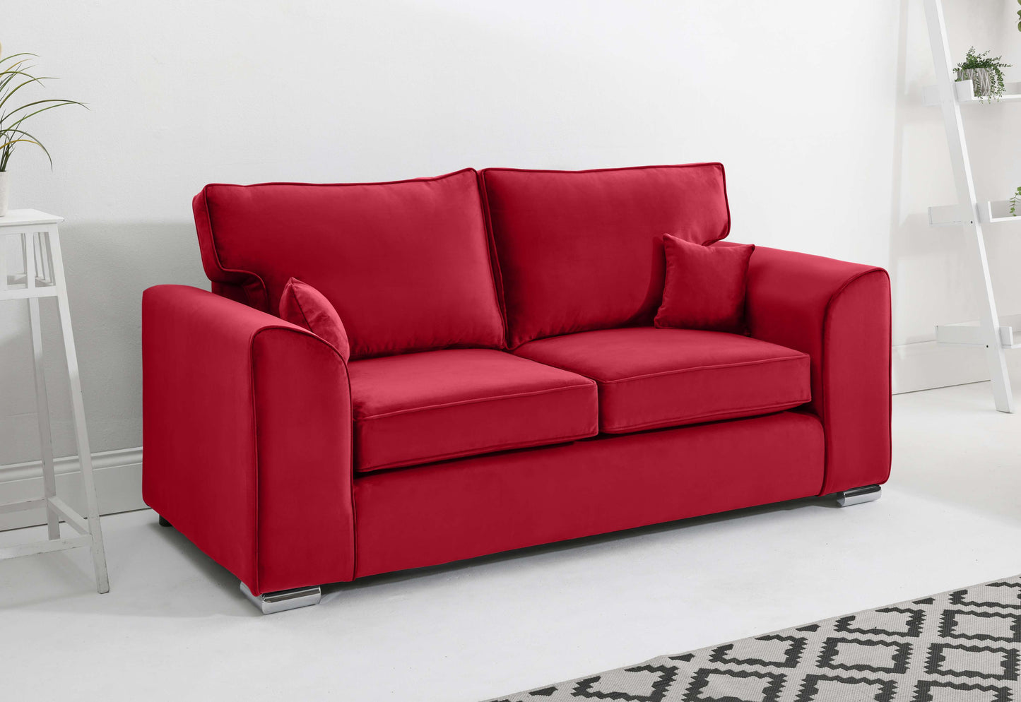 Dylan 3+2 Fullback 3 Seater Red