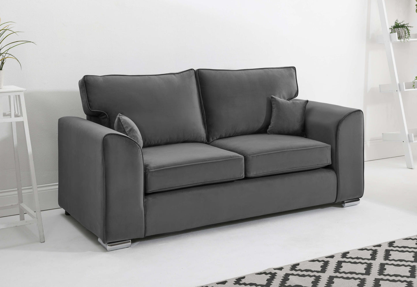 Dylan 3+2 Fullback 3 Seater Grey