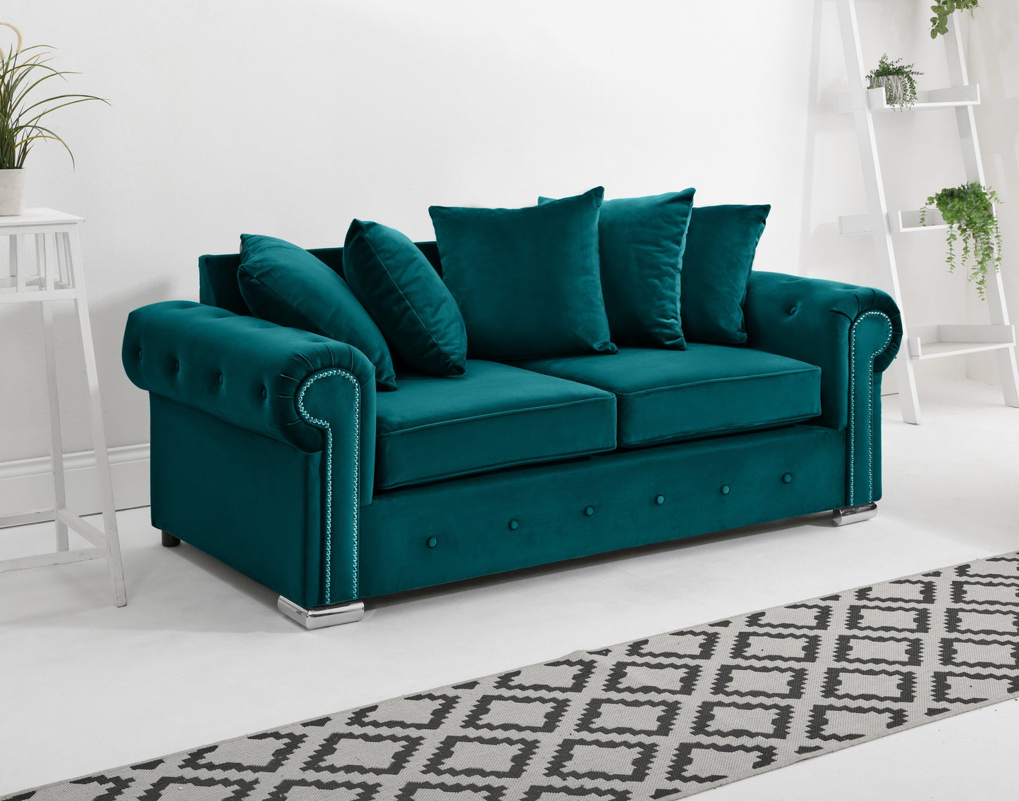 Olympia 3+2 Scatterback 3 Seater New Teal