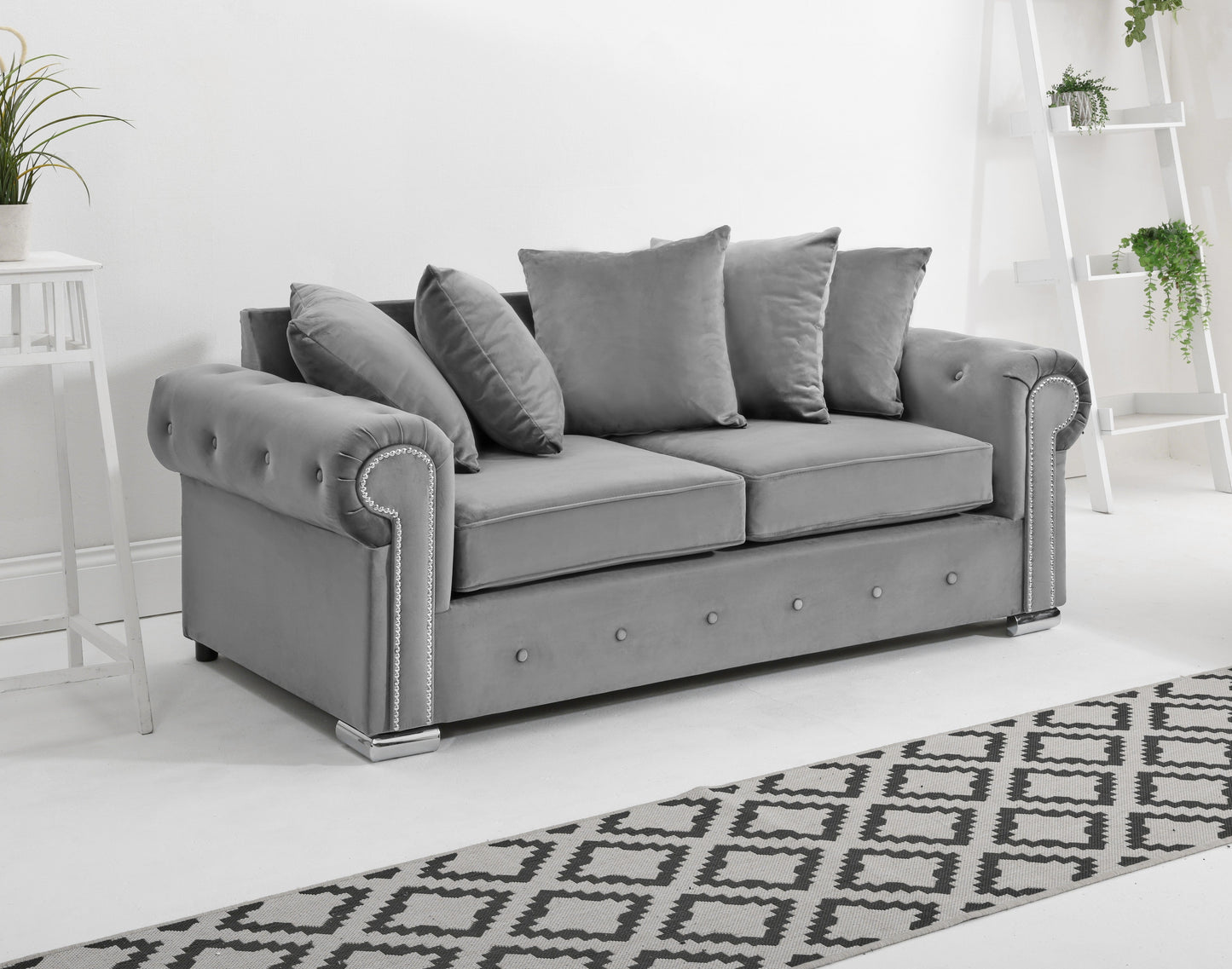 Olympia 3+2 Scatterback 3 Seater Pebble