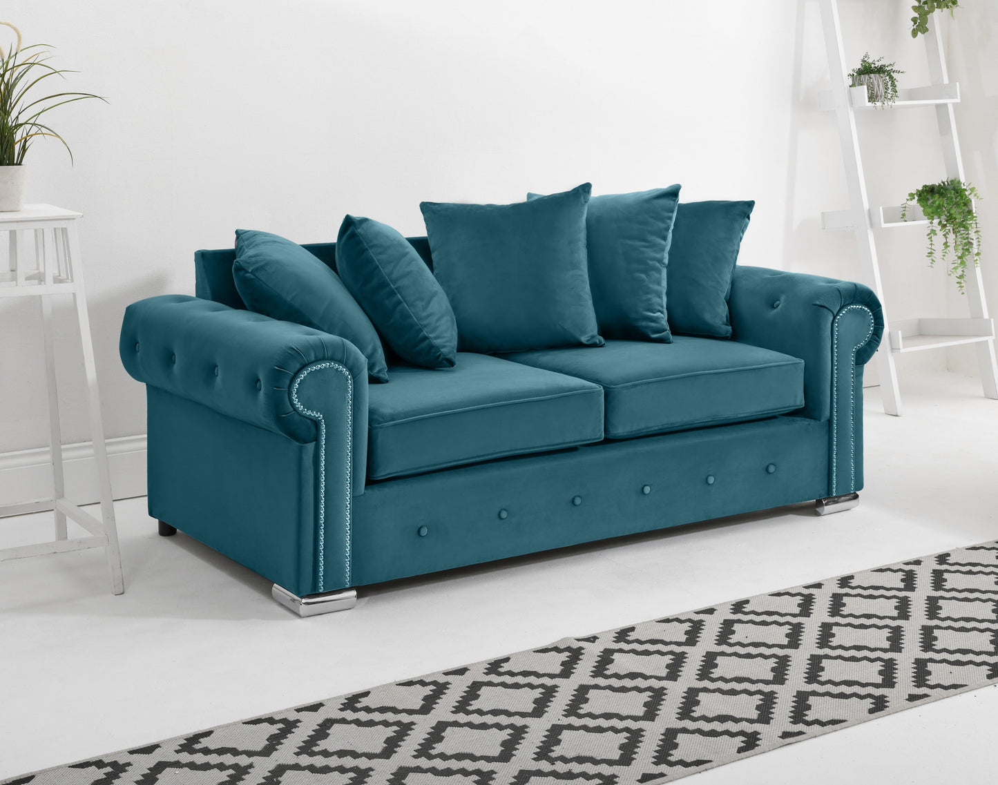Olympia 3+2 Scatterback 3 Seater Teal