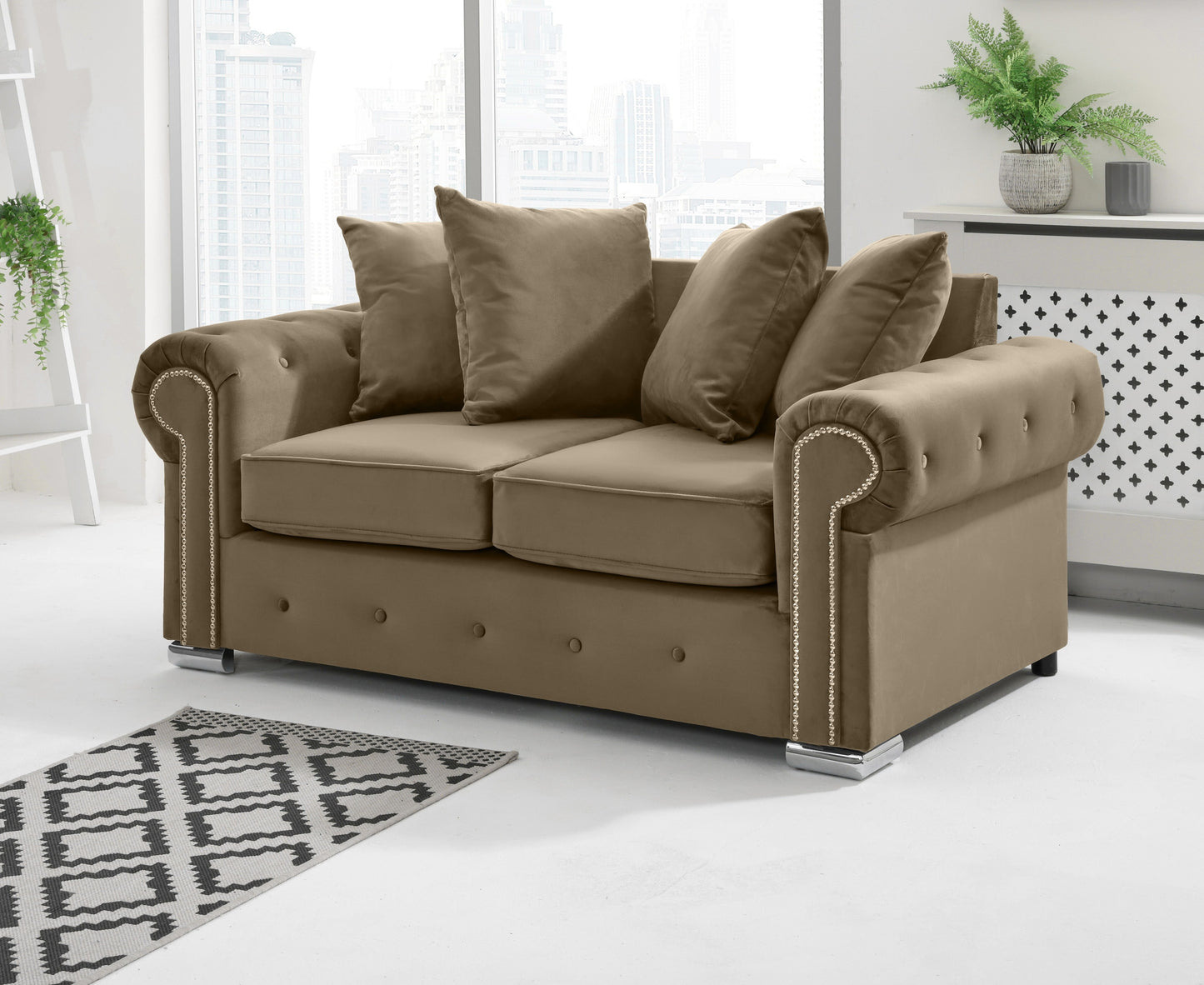 Olympia 3+2 Scatterback 2 Seater Mink