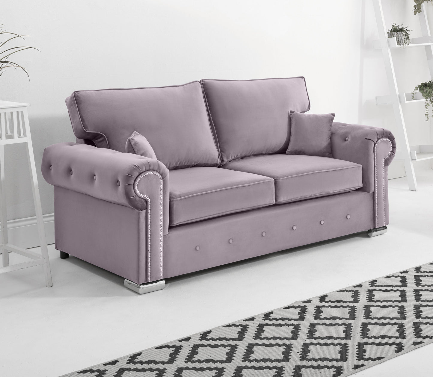 Olympia 3+2 Fullback 3 Seater Lilac