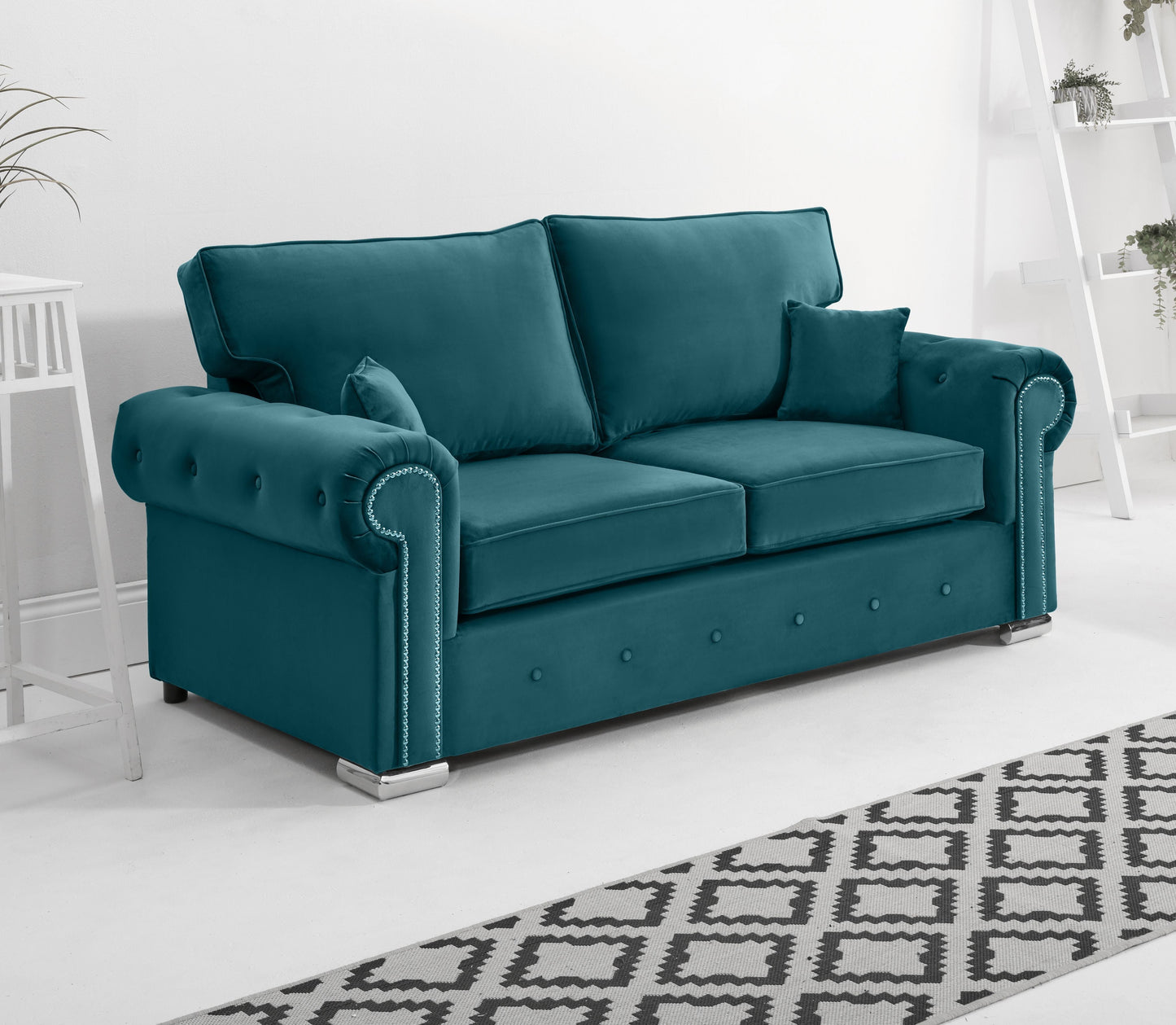 Olympia 3+2 Fullback 3 Seater New Teal