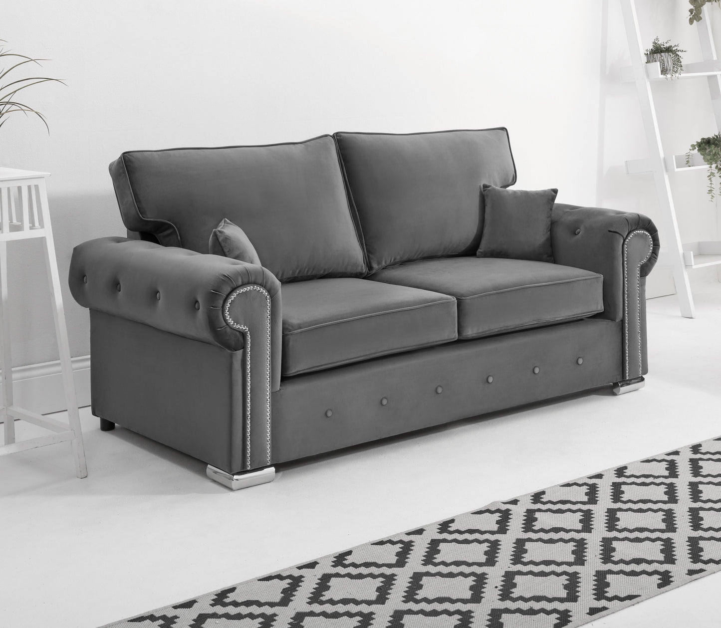 Olympia 3+2 Fullback 3 Seater Grey