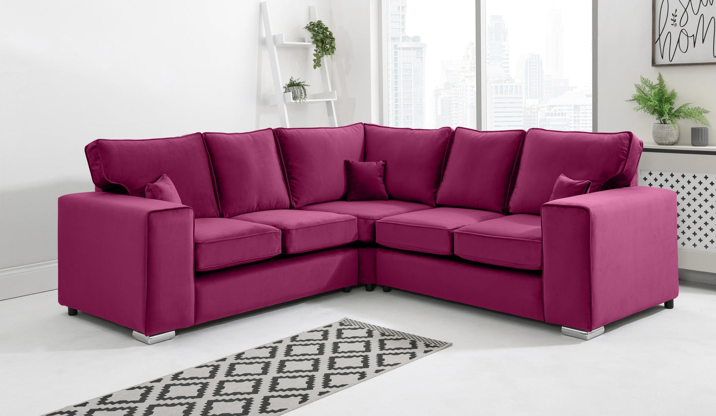 Madrid Corner Fullback Corner Cerise