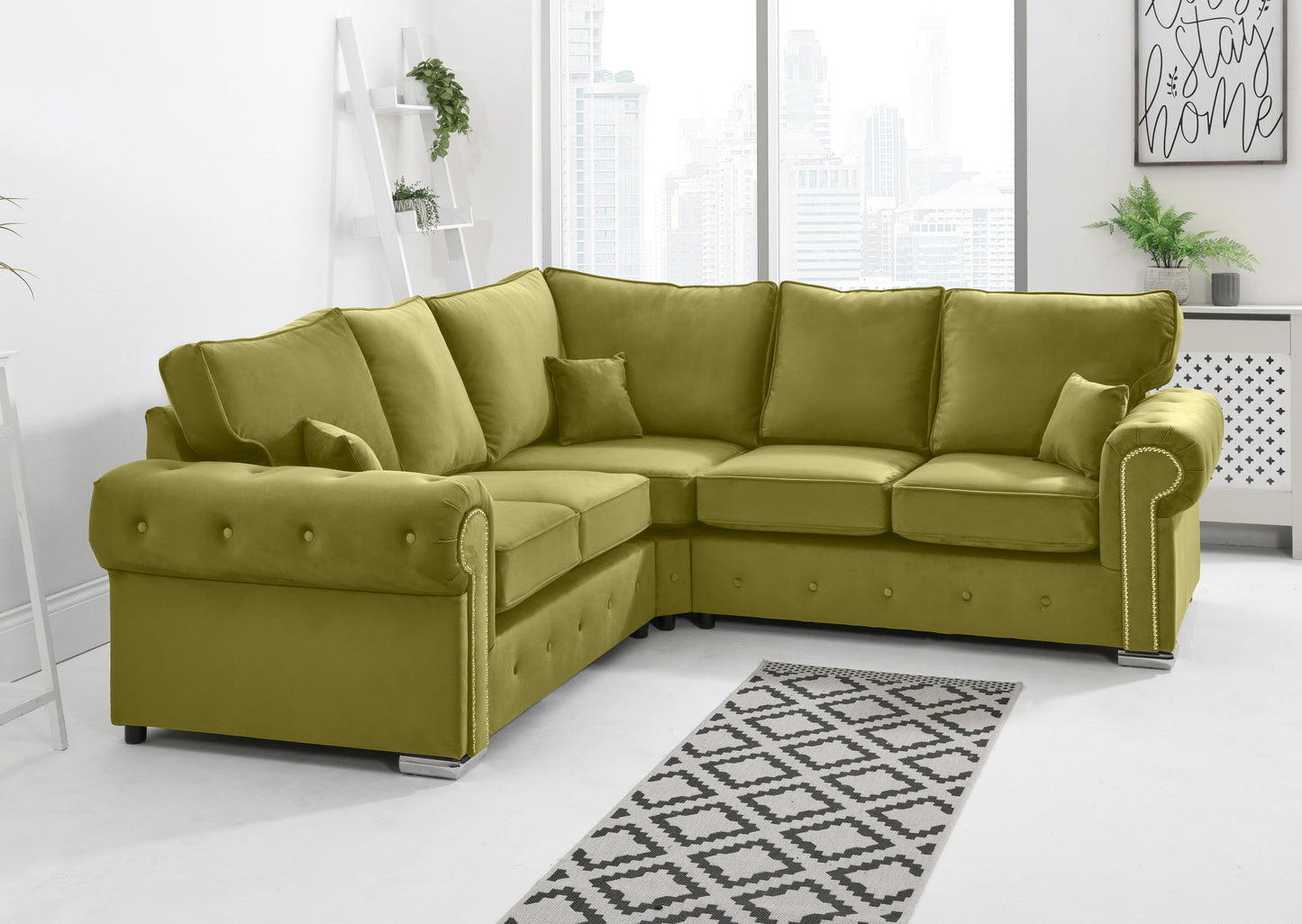 Olympia Corner Fullback Lime