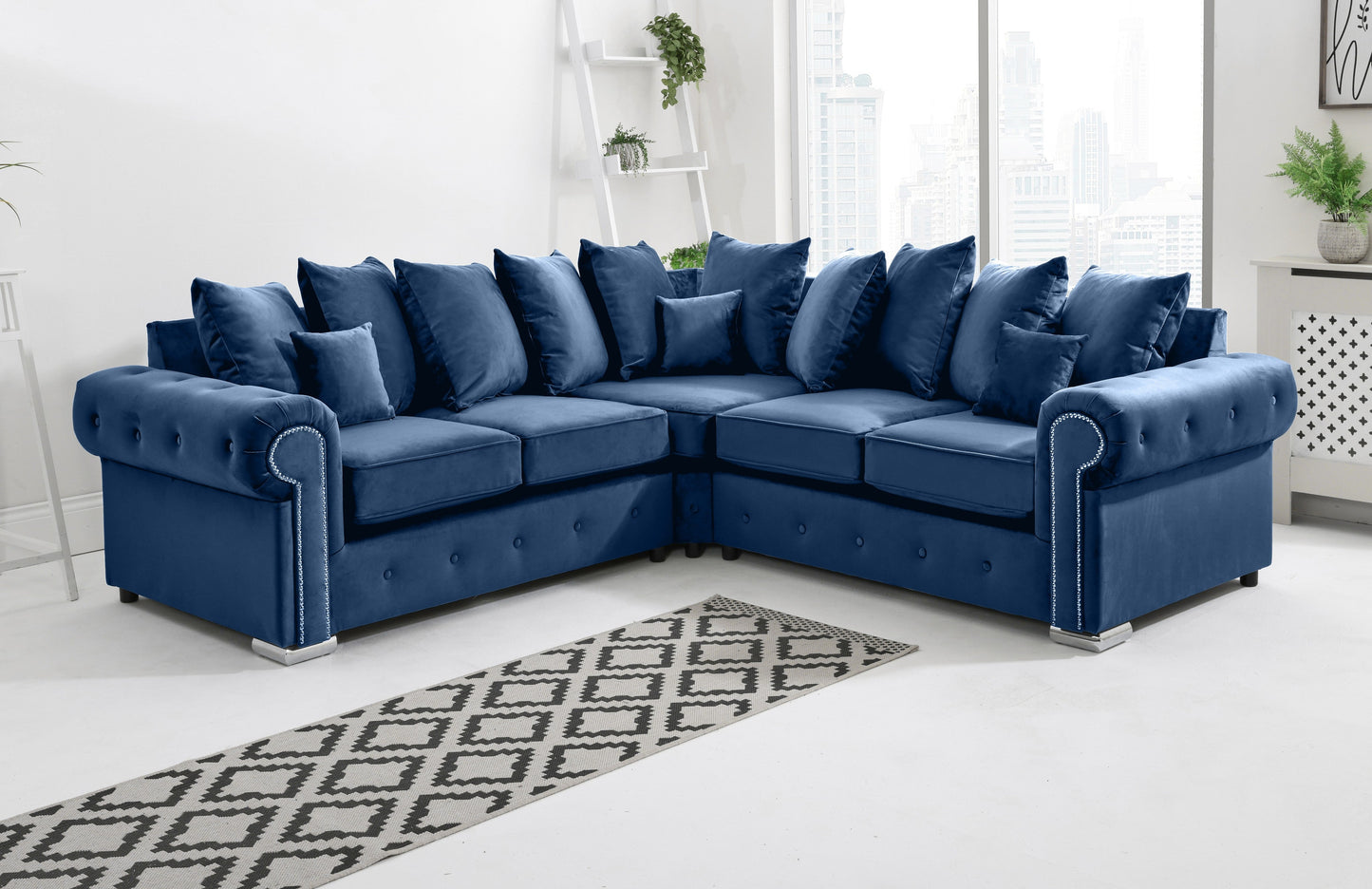 Olympia Corner Scatterback Blue