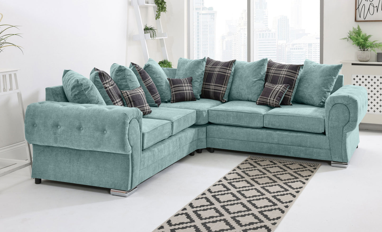 Verona Chenile Corner Scatterback Duck