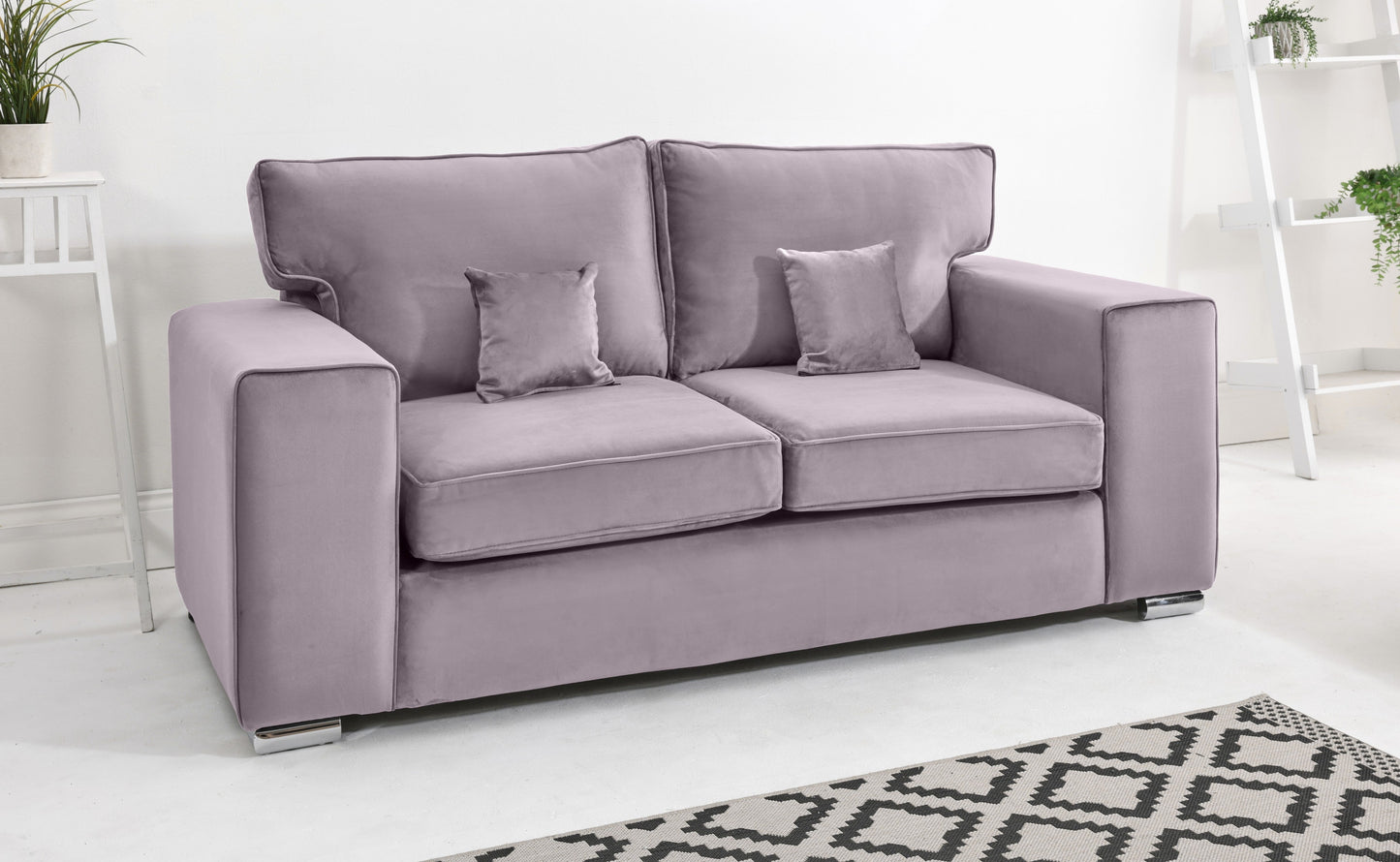 Madrid 3+2 Fullback 3 Seater Lilac