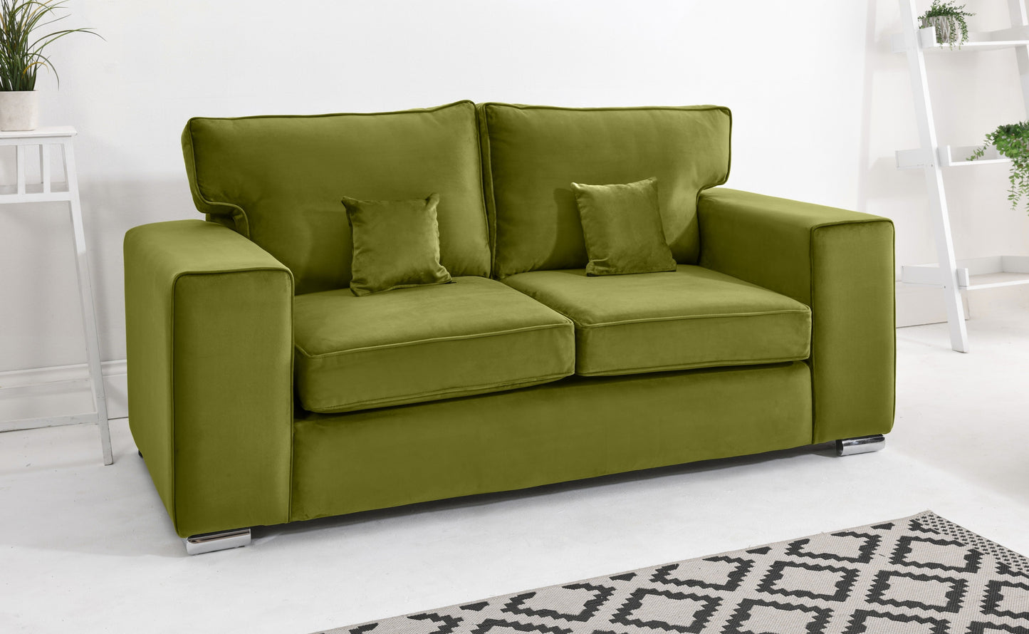 Madrid 3+2 Fullback 3 Seater Olive