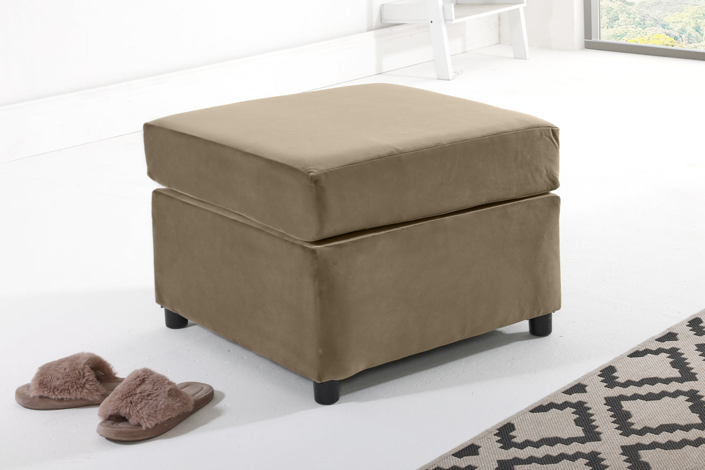 Madrid Corner Fullback Footstool