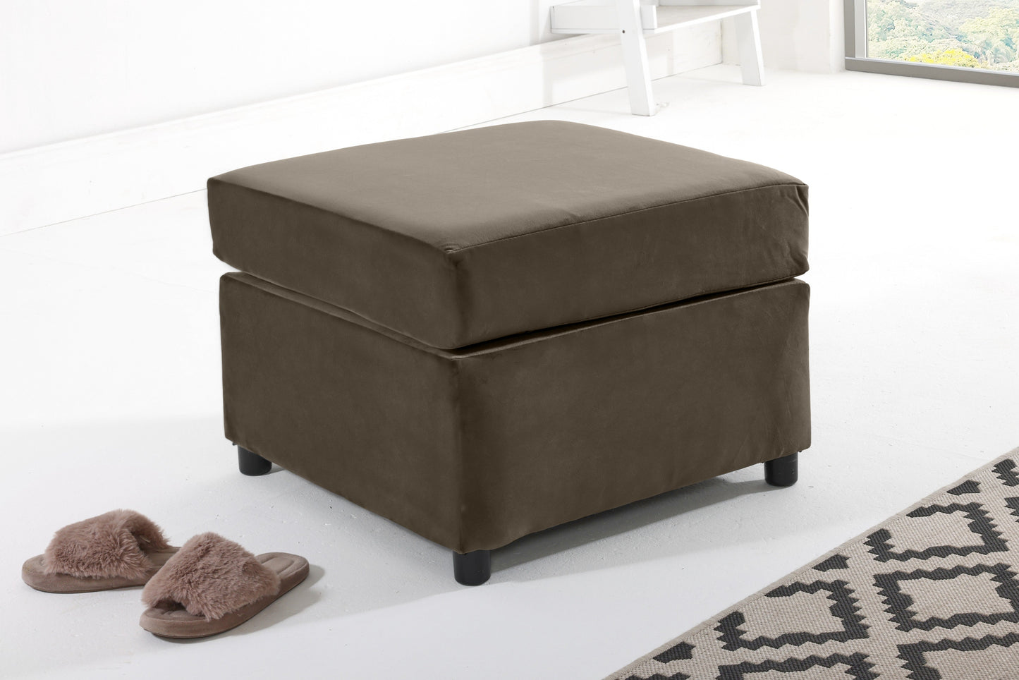 Madrid Corner Fullback Footstool Mole