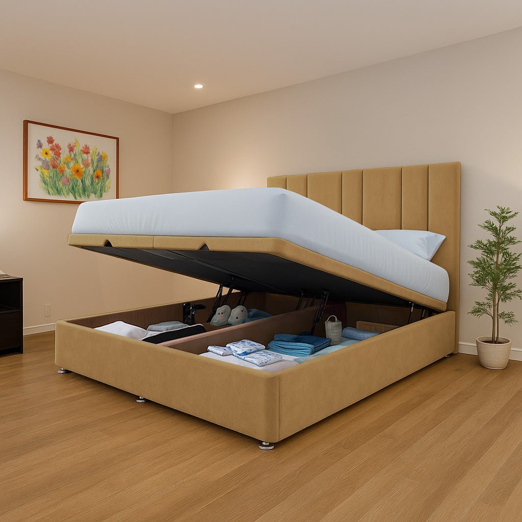 Alaska End Lift Ottoman Divan Bed UK