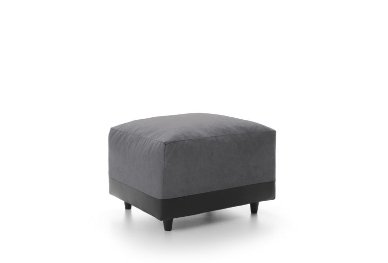 Dylan Chenille Collection: Corner Sofas, Armchairs, Footstools - Ultimate Comfort Footstool Brown