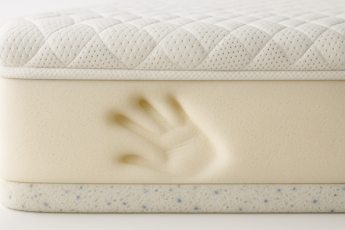 Memory Foam Mattress Banner - Detail Shot