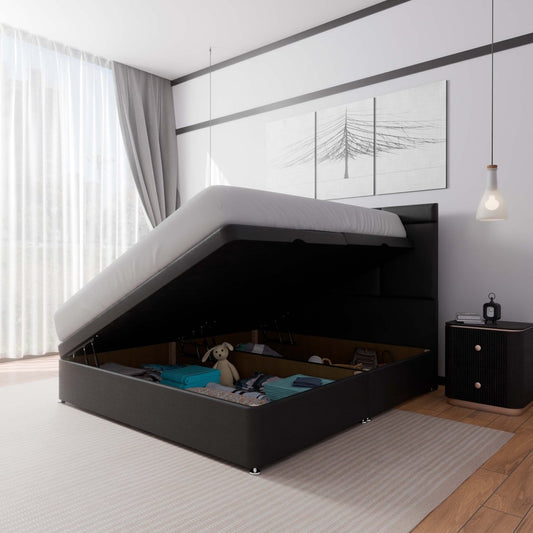 Side Lift Ottoman Divan Bed UK