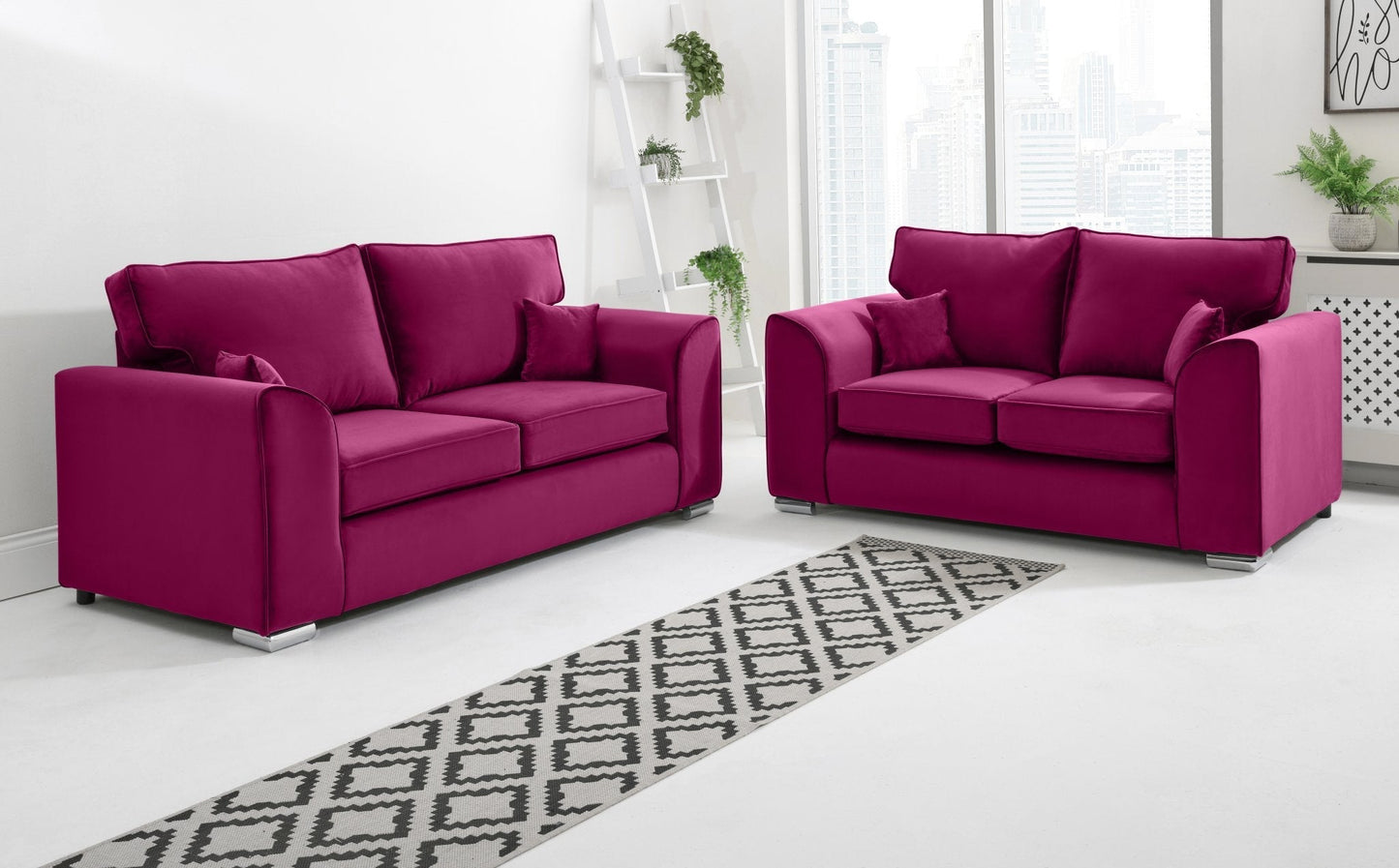 Dylan 3+2 Fullback Cerise